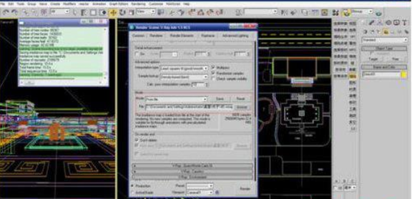 3dmax2017將渲染參數(shù)進(jìn)行設(shè)置的方法步驟截圖