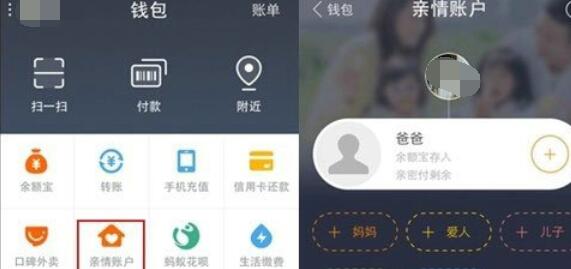 支付寶親情賬戶查看詳細(xì)步驟截圖